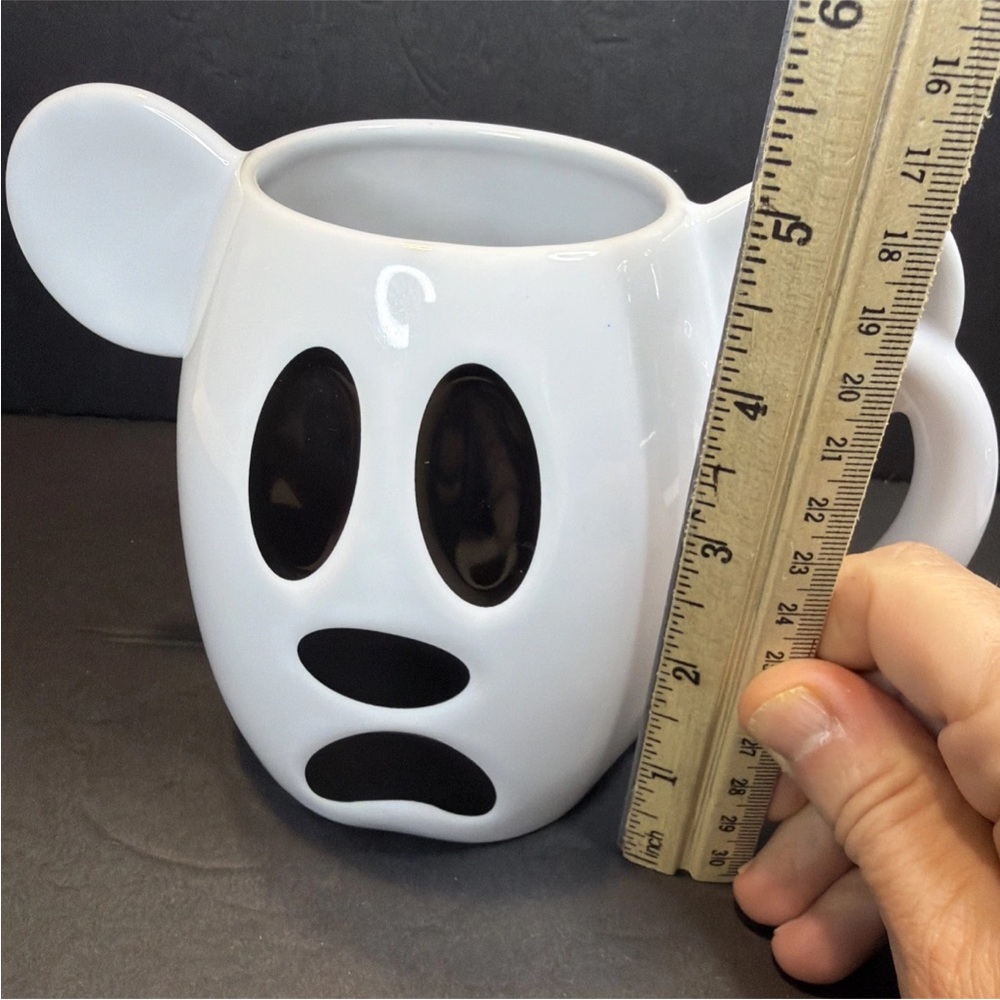 New Disney Parks Coffee Mug MICKEY MOUSE Ghost "Boo To You!" Halloween Cup - Picture 7 of 9